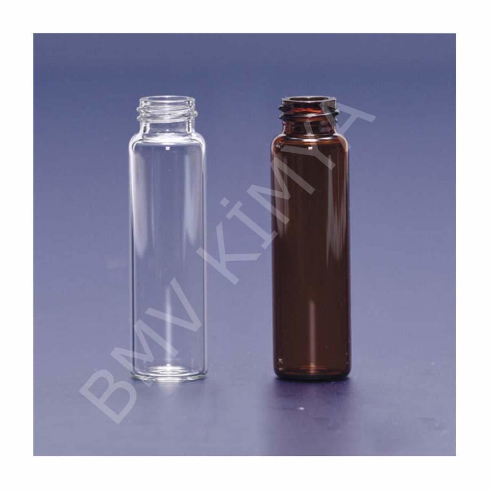 097.03.002 Vial - Crimp Kapak - N20 - 22,5X46 Mm - 10 Ml - Amber 100 Adet / Paket