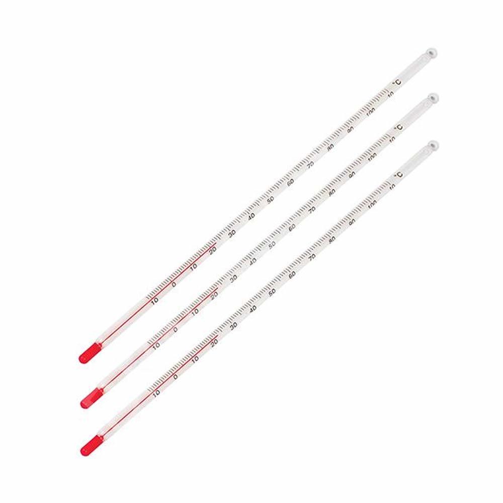 Termometre Baget Tip Alkollü Plastik Başlıklı -20+200 C