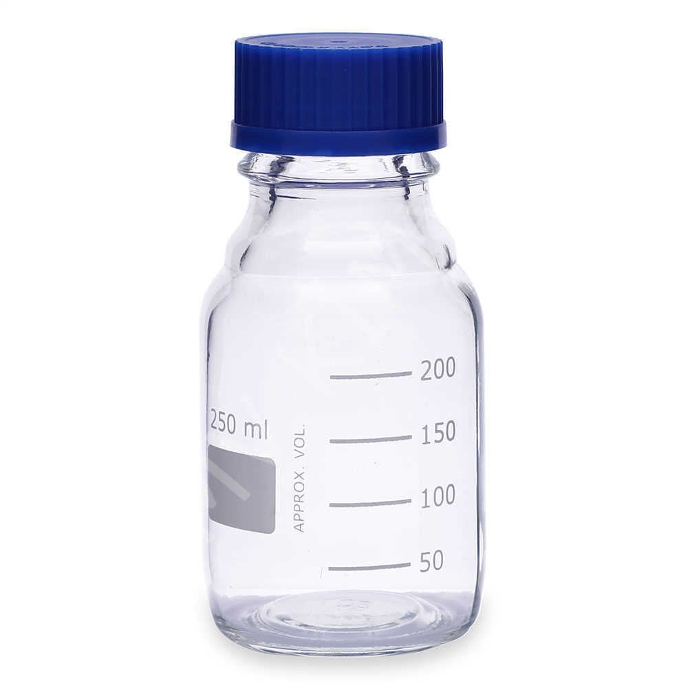 Otoklav Şişesi Şeffaf 250 Ml
