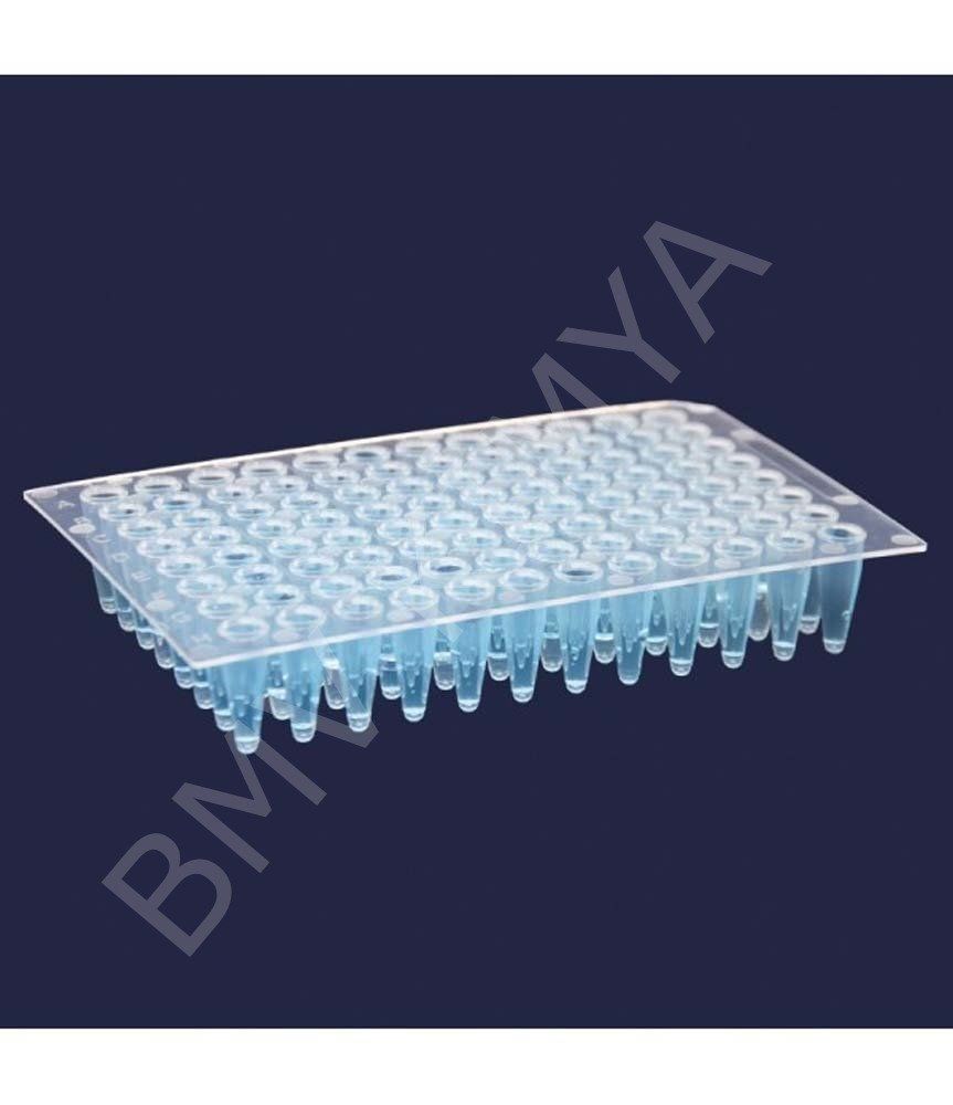 123.01.096 Pcr Plağı - 96 Kuyulu - 0,2 Ml - Steril - Eteksiz 10 Adet / Paket