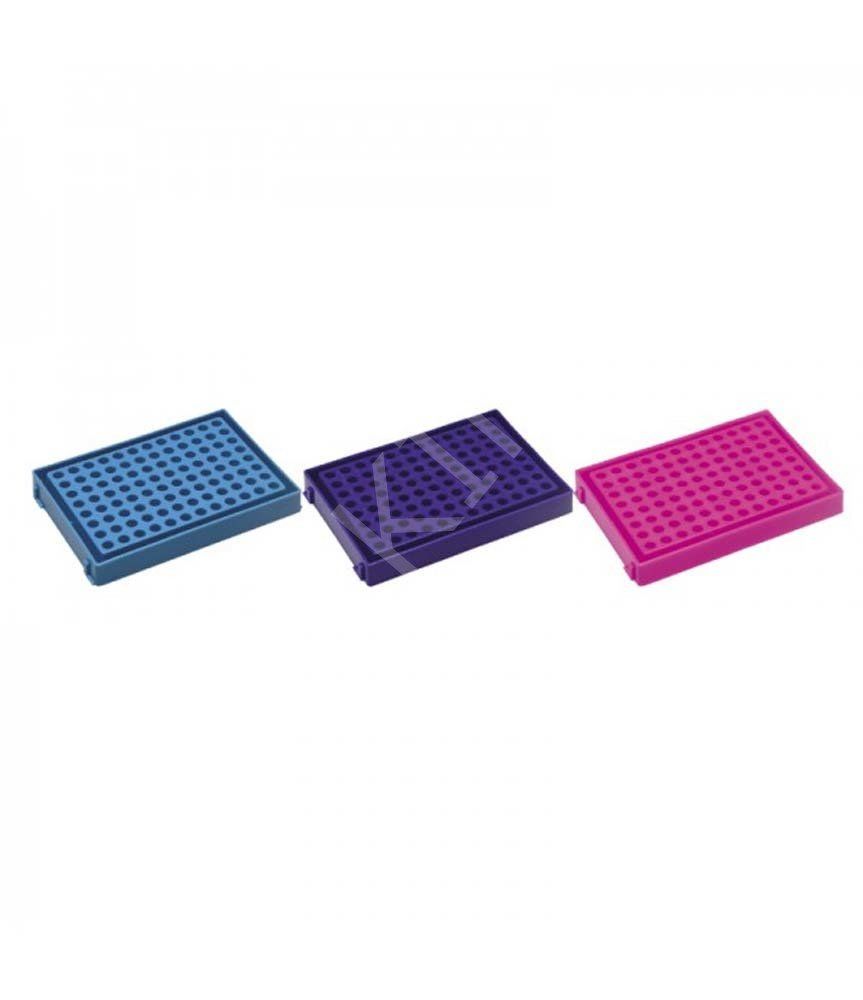 089.03.012R Pcr Tüp Standı - 96 Delikli - Rubi 1 Adet / Paket
