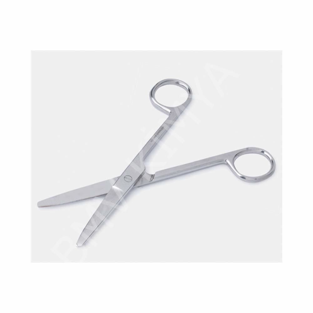 048.23.130 Makas - Laboratuar İçin - Küt/Küt - 130 Mm 1 Adet / Paket