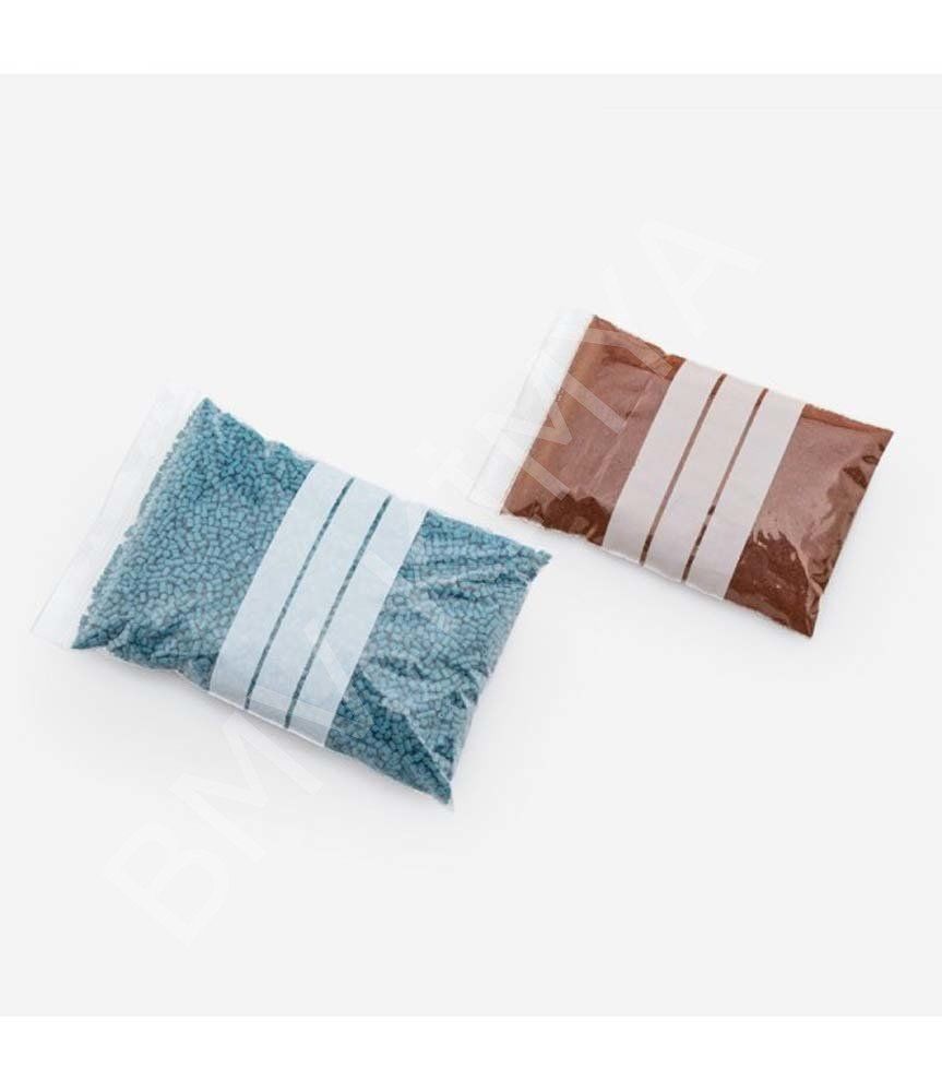 039.08.300 Torba - Numune - P.E - Kilitli Ağızlı - 3 Yazım Alanlı - 200 X 300 Mm 100 Adet / Paket
