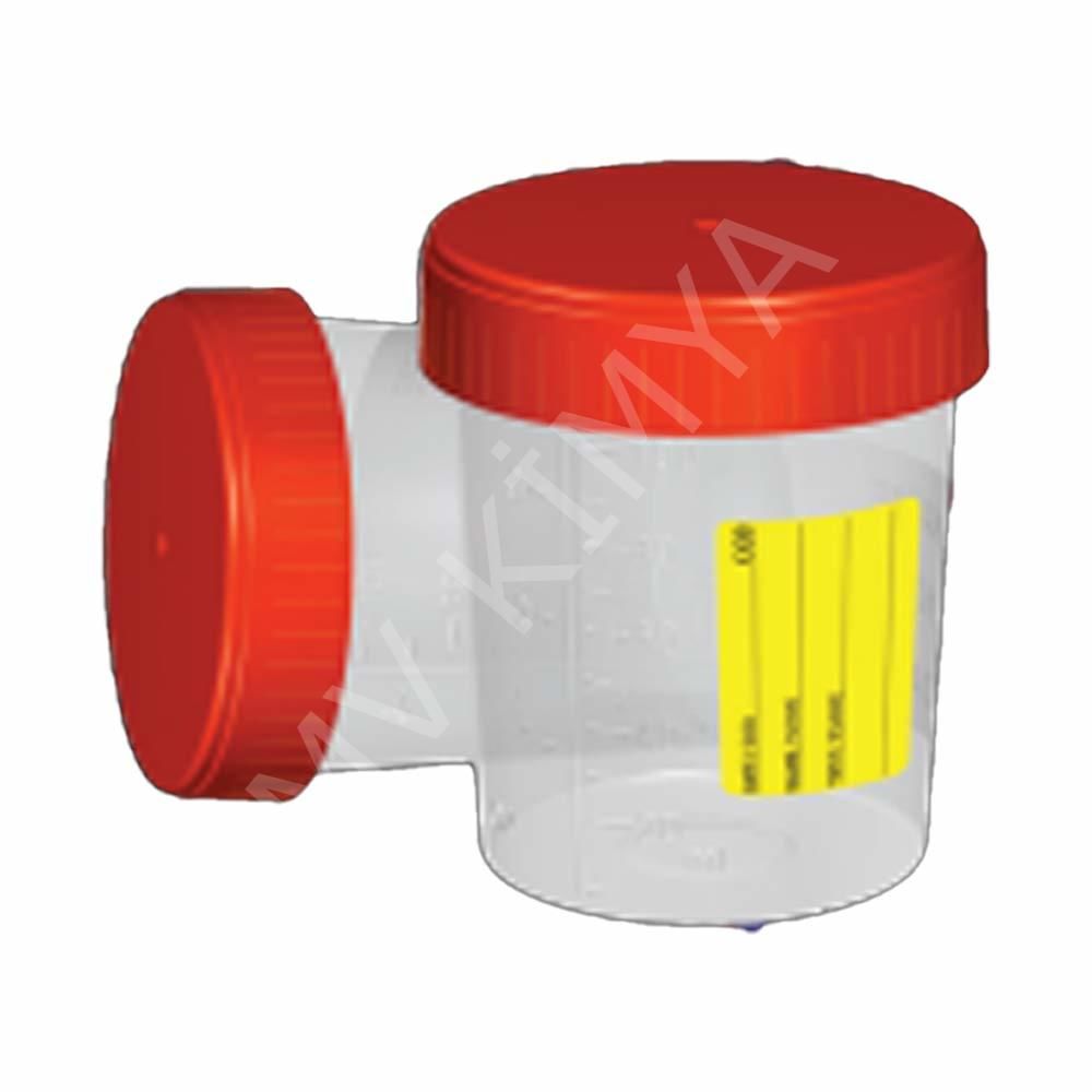 İdrar Beheri Aseptik Steril Plastik Beher 100Ml (100Cc)