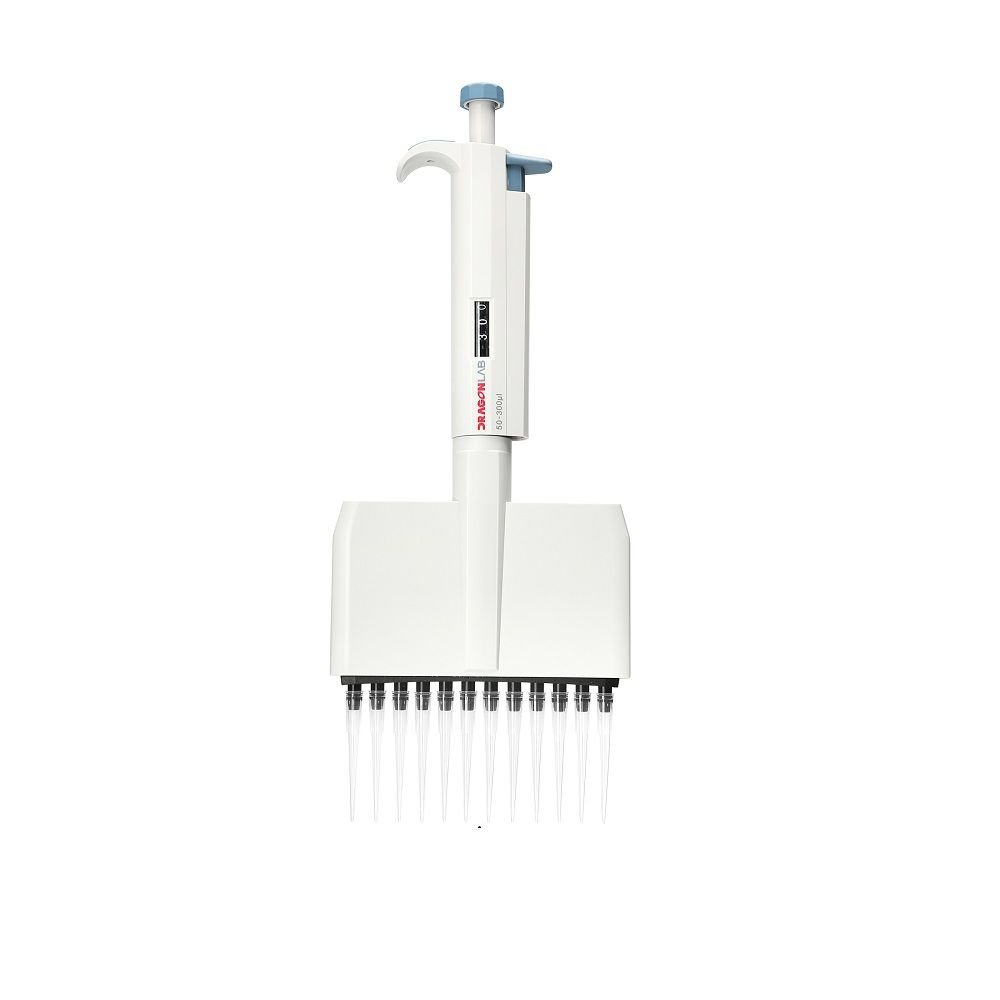 TopPette Ayarlanabilir Oniki Kanallı Otomatik Pipet 0,5-10 μL 7010104004
