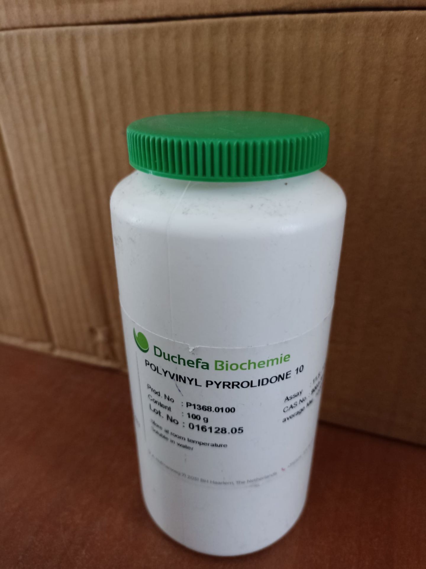 Duchefa Polivinil Pirolidin Polyvinly Pyrolidone