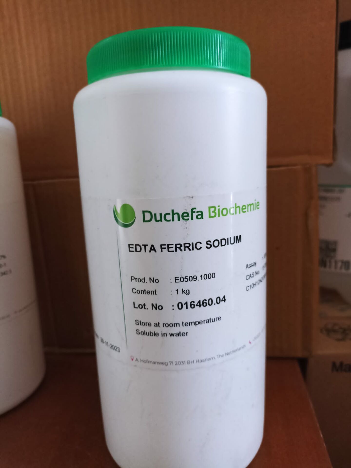 Duchefa Ferrik Sodyum EDTA