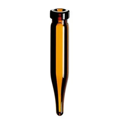 Vial 0,7 Ml - Mikro Kıvrım Boyunlu, 40x7mm, Amber 100 Adet