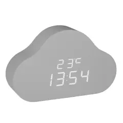 Bulut Şeklindeki Dijital Çalar Saat Clocco Cloud