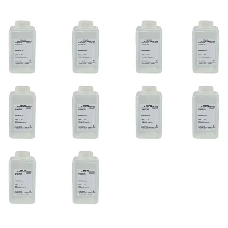 Su Numune Şişesi 1000 Ml Pp Tiyosülfatlı Gama Steril Şeffaf 10 Adet