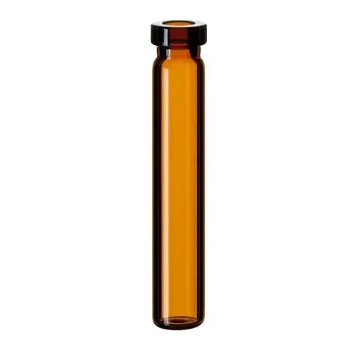 Vial 07ml Kıvrım Boyunlu, 40x7mm, Amber 100 Adet