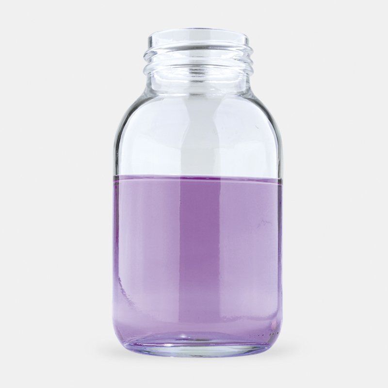 Şişe - Geniş Boyunlu - Nötr Cam - Şeffaf - 250 Ml - Gl 55