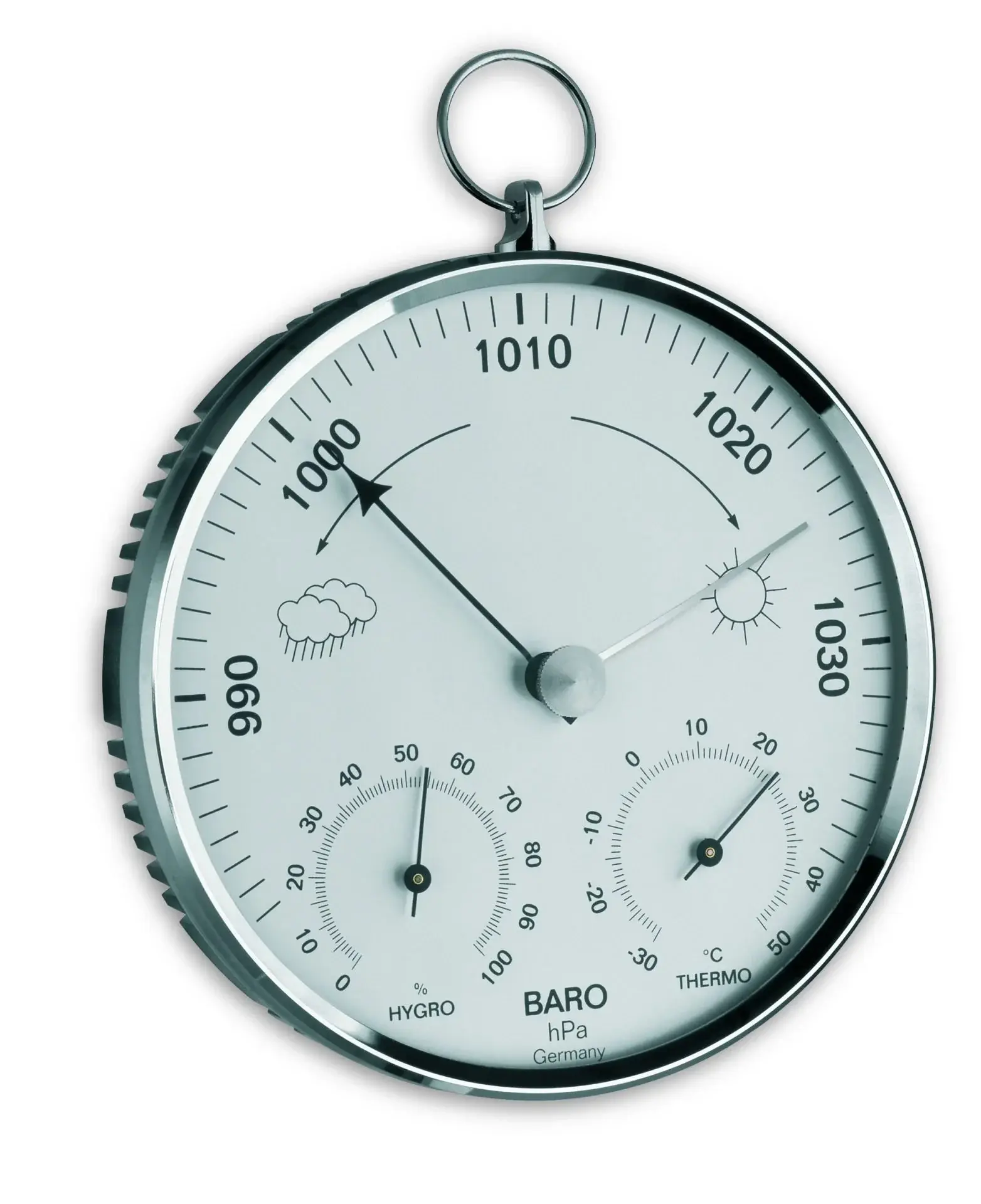 Metal Halkalı Analog Hava İstasyonu