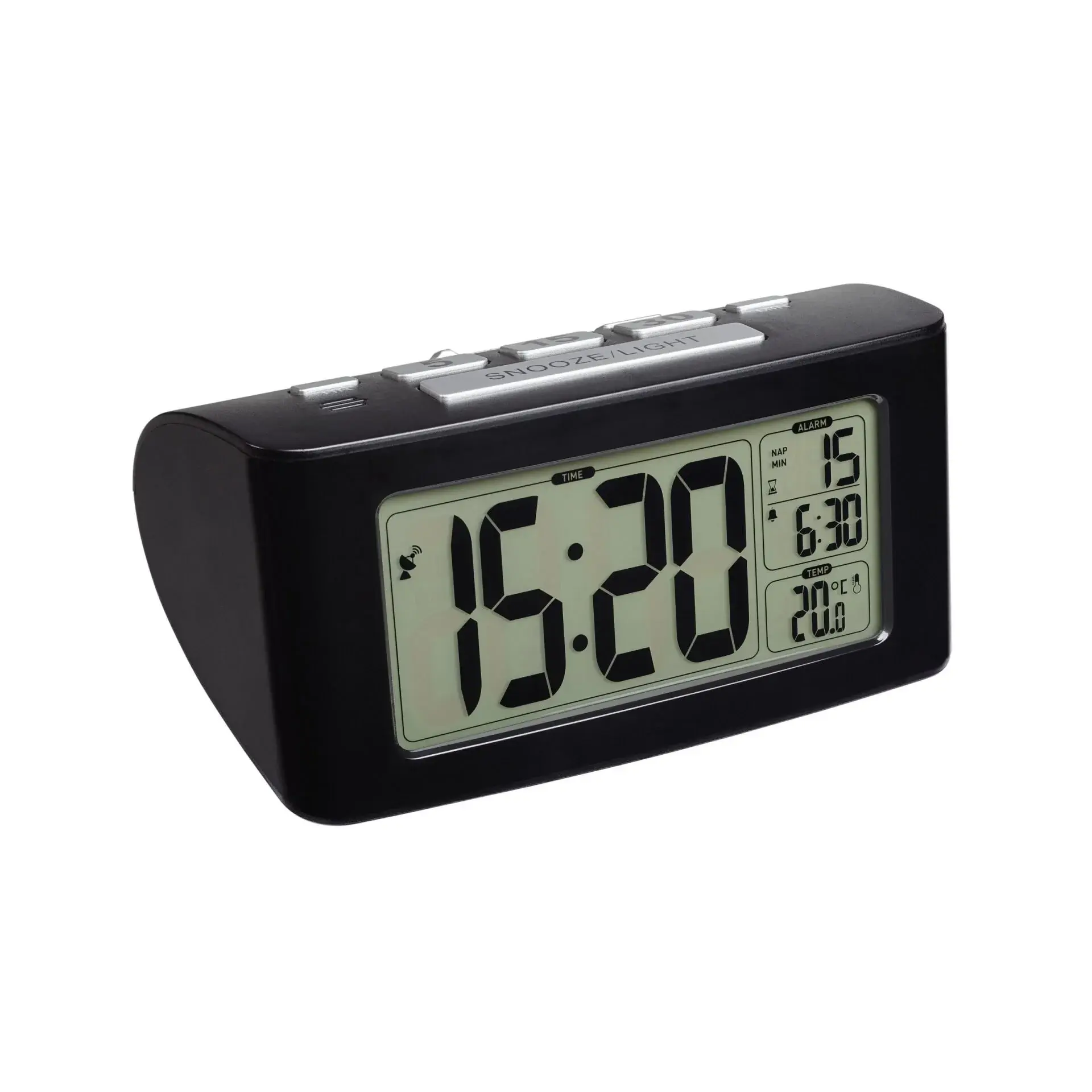 Dijital Radyo Kontrollü Çalar Saat, Uyku Zamanlayıcısı İle Sıesta