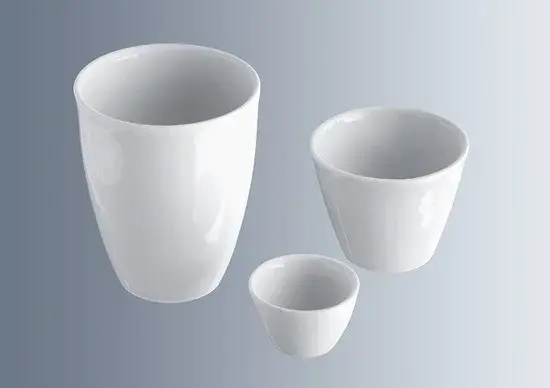 Porselen Kroze, Uzun Form, Ø 60 Mm