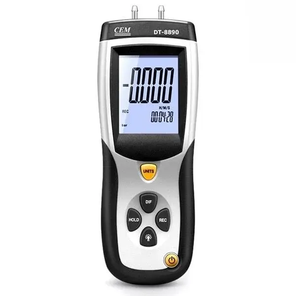 Cem Dt8890 Manometre Fark Basınç Ölçer