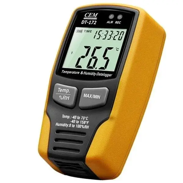 Cem Dt172 Sıcaklık Ve Nem Kayıt Cihazı