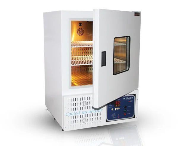 M 7040 R Soğutmalı İnkübatör  125 Lt. Paslanmaz Çelik İç Kabin,PID Kontrol,Gözetleme Camı, Hava Sirkülasyon Fanlı