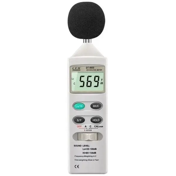 Cem Dt-8850 Gürültü Ve Ses Ölçüm Cihazı