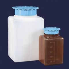 Şişe - P.E - Şeffaf - Geniş Boyun - Vidalı Kapaklı - 50 Ml