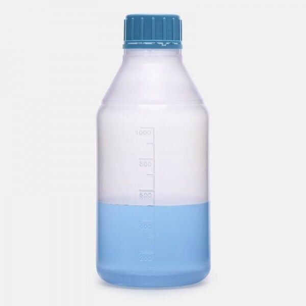 Şişe - Iso - Vida Kapaklı - Orta Boyun - P.P - Şeffaf - 250ml - Steril