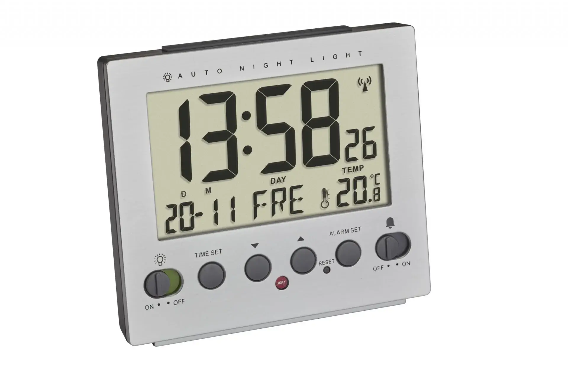 Dijital Radyo Kontrollü Çalar Saat