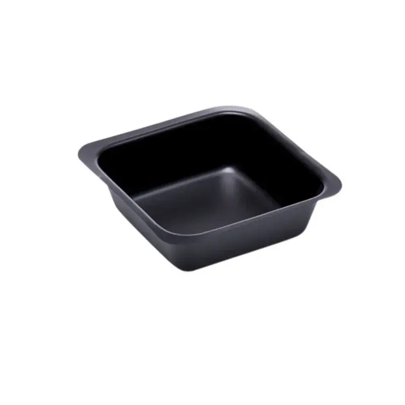 Tartım Kabı - P.s - Kare Form - Siyah - 100 Ml - Gamma Steril