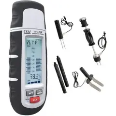 Cem Dt 125g Çakmalı Ahşap Ve Yapı Malzemesi Nem Ölçer Seti