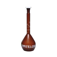 014.13.500 Balon Joje - P.P - Amber - B Kalite - Beyaz Skala - 500 Ml - Ns 19/26 1 Adet / Paket