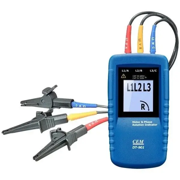 Cem Dt-901 Faz Sırası Ölçüm Cihazı