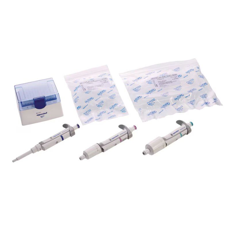 Research Plus Set Option 3 (1000 µl, 5 ml, 10 ml, ve uçlar)