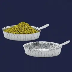 Aluminyum Tabak - Tutamağı İle - 55 Mm Çap - 14 Mm H