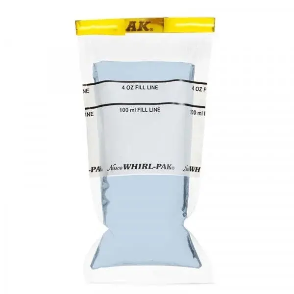 Numune Poşeti, Steril, 7,5 X 18.5 Cm Ebatlarında, Yazı Yazmak İçin Beyaz Alan Vardır 118 Ml 500 Adet