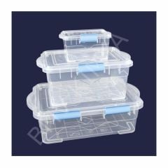 062.39.903 Saklama Kutusu - Çift Açılımlı - 3,00 Lt 1 Adet / Paket