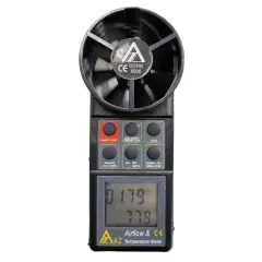 Az 8906 Profesyonel Hava Hızı Ve Hava Debisi Ölçer