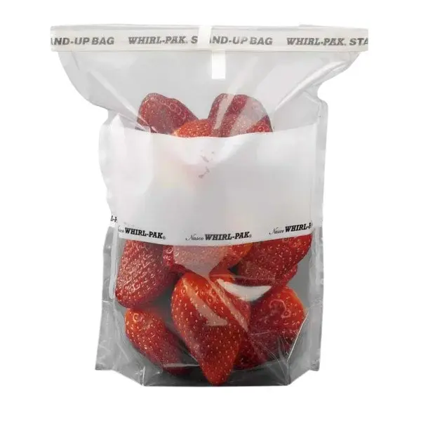 Numune Poşeti, Steril, 15 X 23 Cm Ebatlarında, Yazı Yazmak İçin Beyaz Alan Vardır, Ayakta Durabilen 710 Ml 500 Adet