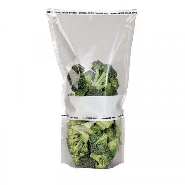 Numune Poşeti, Steril, 19 X 38 Cm Ebatlarında, Yazı Yazmak İçin Beyaz Alan Vardır, Ayakta Durabilen 2041 Ml 250 Adet