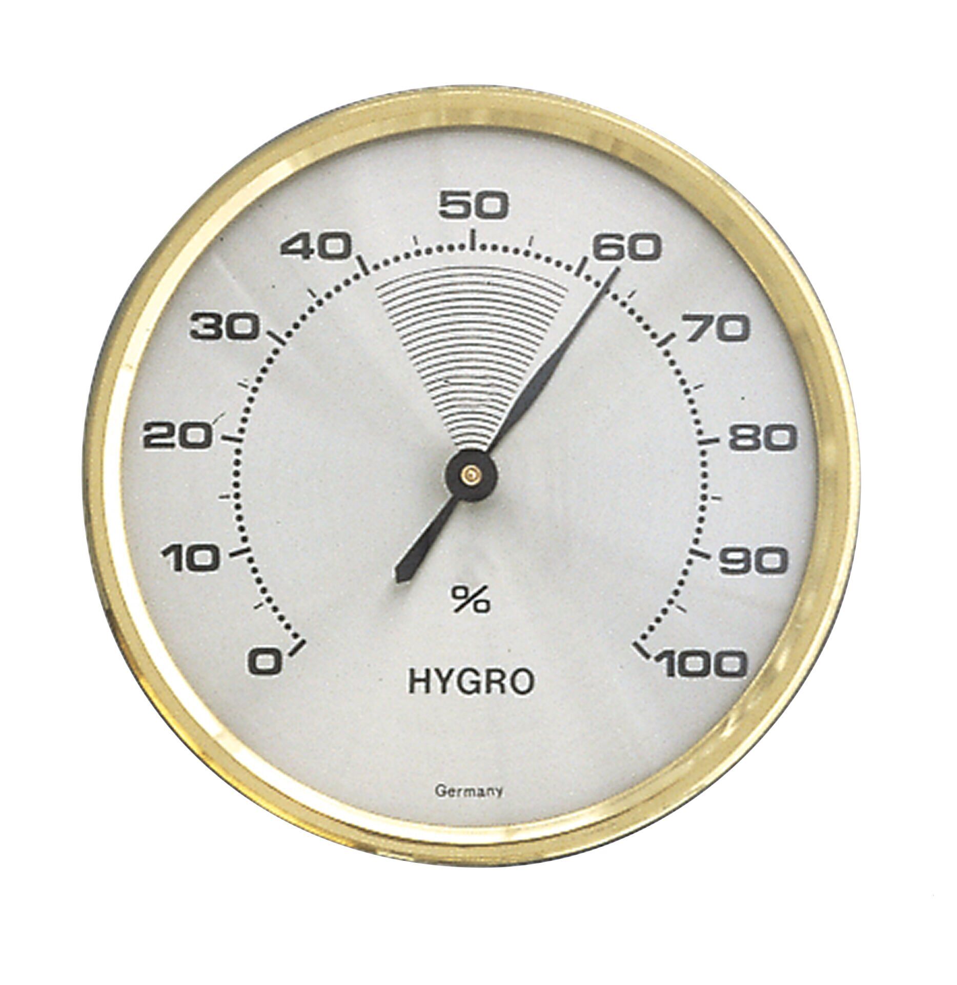 Pirinç halkalı analog higrometre