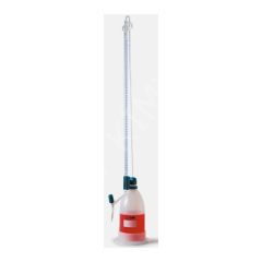 020.03.025 Büret - Otomatik - Şilling - Şeffaf - As Kalite - Grup Sertifikalı - Şelbah Çizgili - Mavi Skala - 25 Ml (1 Adet/Paket)