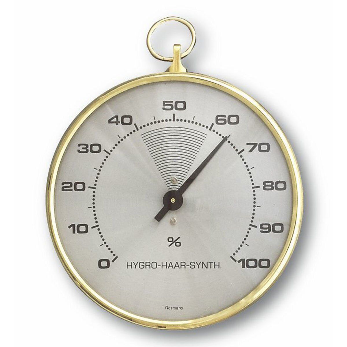 Pirinç halkalı analog higrometre