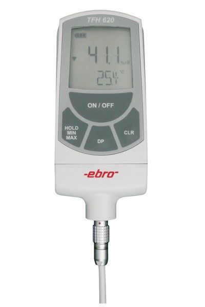 TFH 620 Ortam Nemi için Kablolu Problu; %0…%100 rH Nem; 0°C…+50°C Sıcaklık Ölçüm Aralığı Higrometre