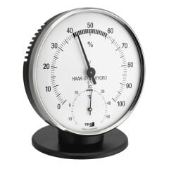 Metal halkalı analog termo-higrometre