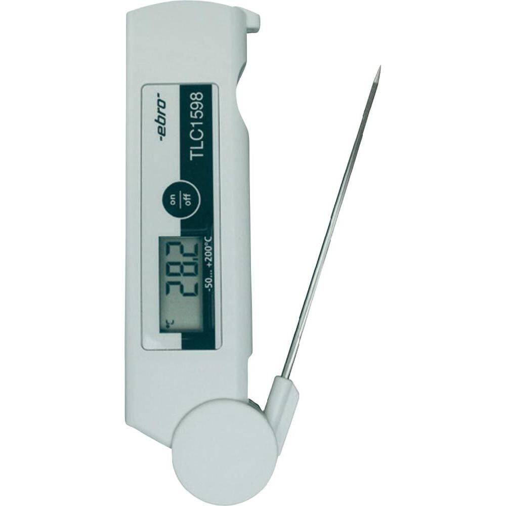TLC 1598 Katlanabilir PT1000 Batırma Tip   -50 °C ... +200 °C Termometre