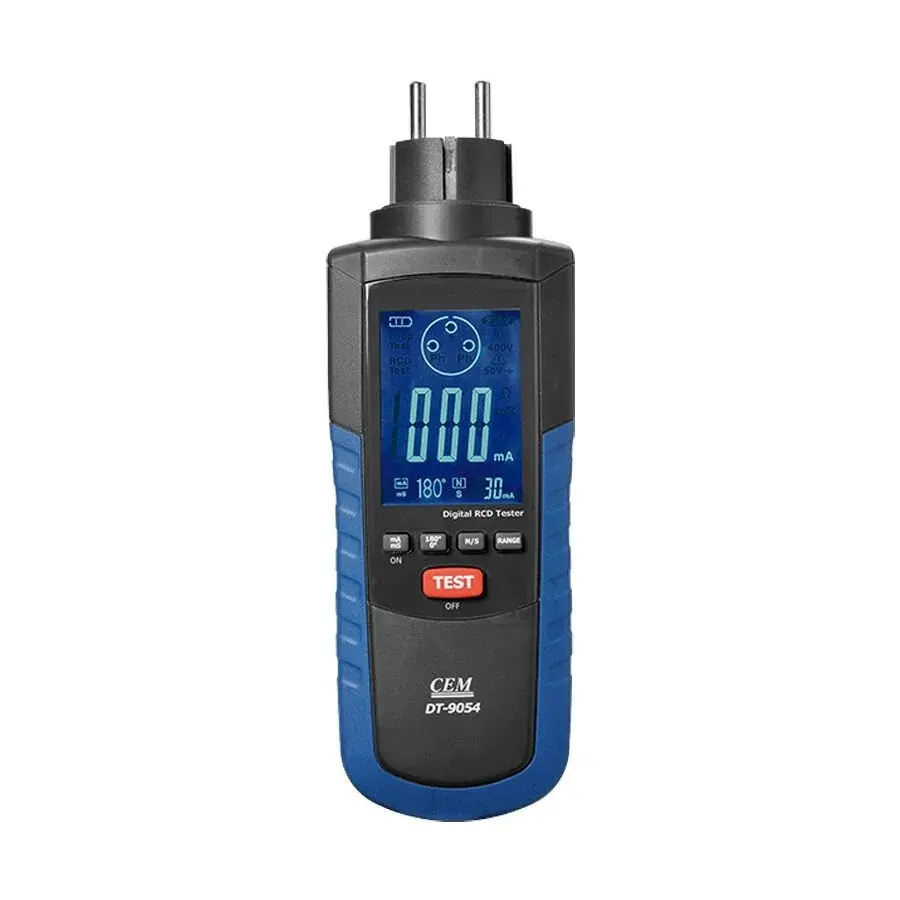 Cem Dt-9054 Kaçak Akım Rölesi Rcd Test Cihazı