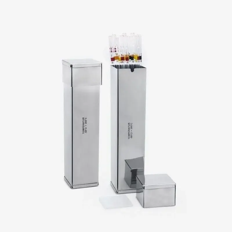 Pipet Kutusu - Paslanmaz Çelik - 70 X 70 X 210 Mm