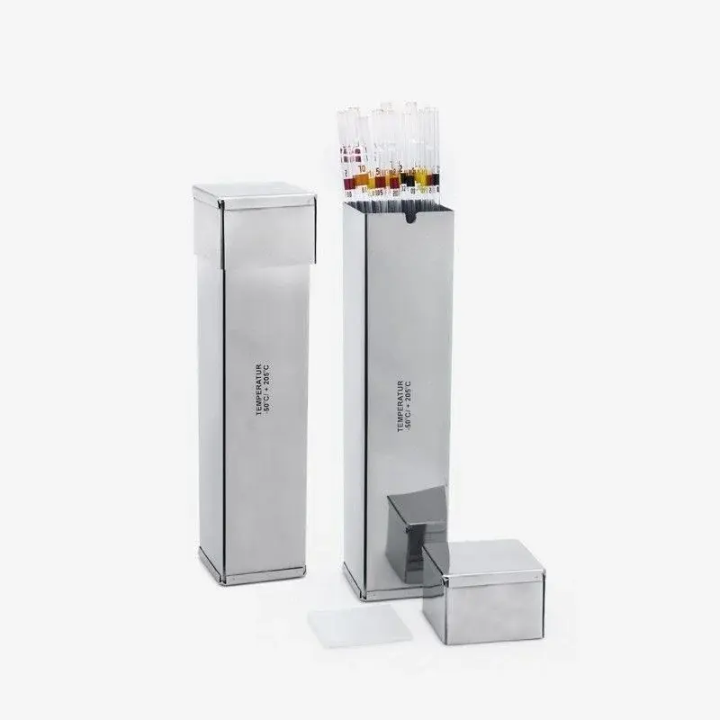 Pipet Kutusu - Paslanmaz Çelik - 70 X 70 X 430 Mm