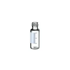 Vial 1,5ml, Vidalı, 8-425 Thread, 32 X 11.6mm, Şeffaf, 1. Hidrolitik Kalite, Dar Ağızlı, Etiketli Ve Dolum Hatlar 100 Adet