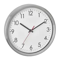 Paslanmaz Çelik Çerçeveli Analog Duvar Saati