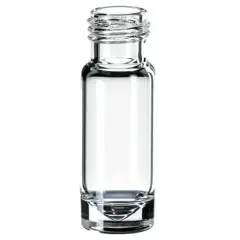 Vial 1.1ml, Şeffaf, Microliter, Kıvrım Boyunlu, 32 X 11.6mm, Şeffaf, 1. Hidrolitik Kalite, Silanlanmiş 100 Adet