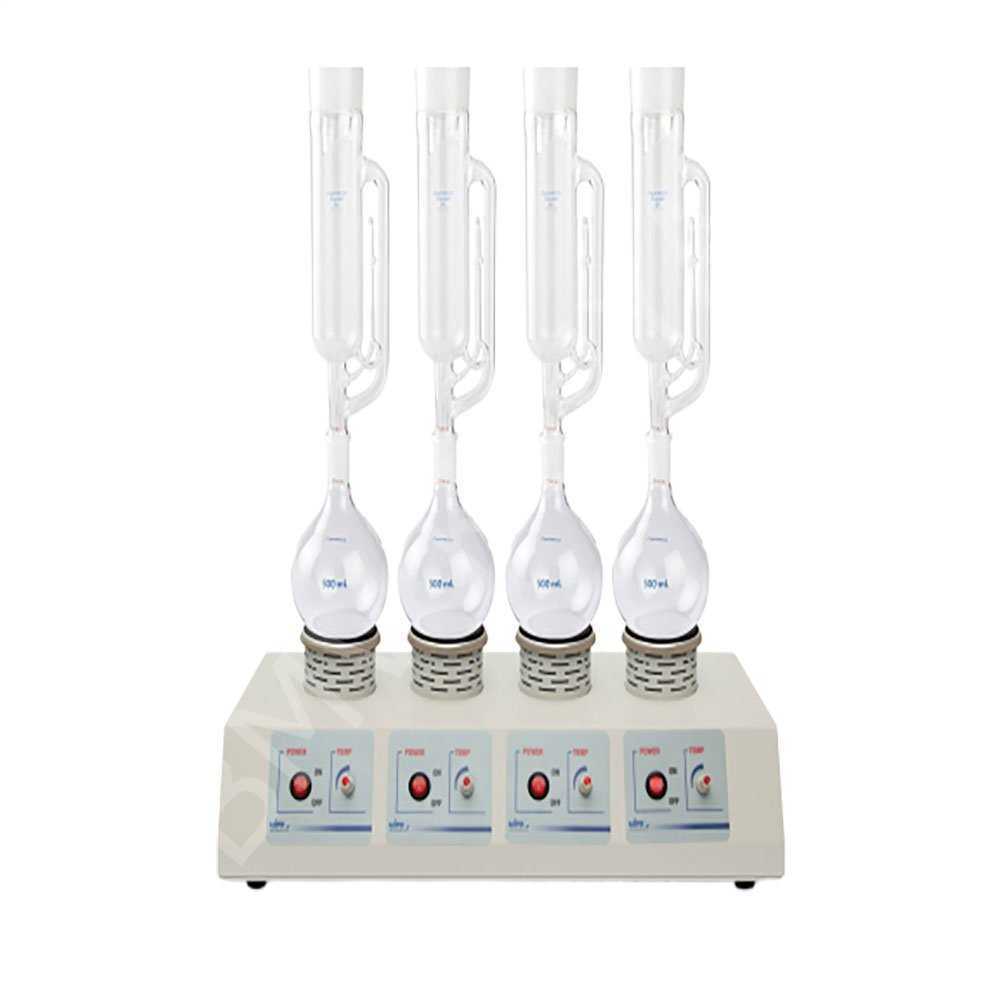 Mikrotest MSY-60 Soxhlet Yağ Tayin Cihazı 6'lı - Cam Malzeme Ve Sarfları Hariç